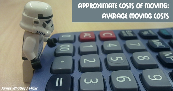 Approximate Costs of Moving: Average Moving Costs