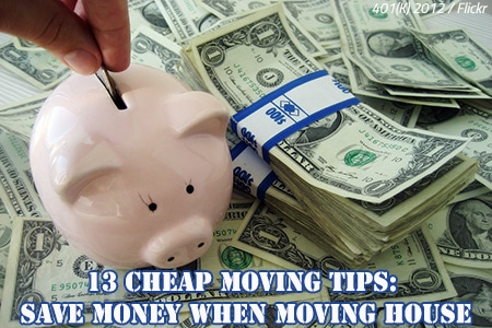 13 Cheap Moving Tips: Save Money When Moving House