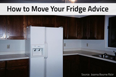 How to Move Your Refrigerator