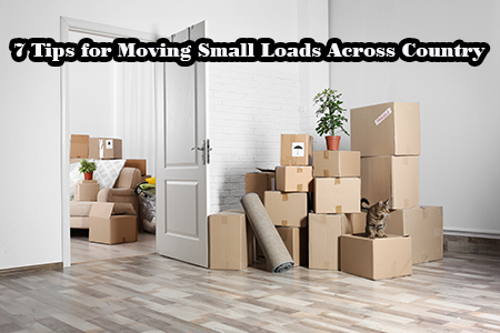 Moving small loads across country