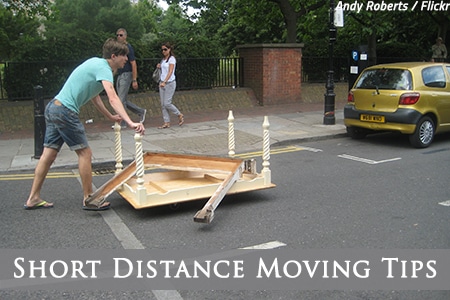 How to move short distance?
