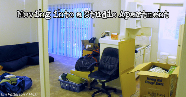 SEVEN (7) Tips for Moving into a Studio Apartment